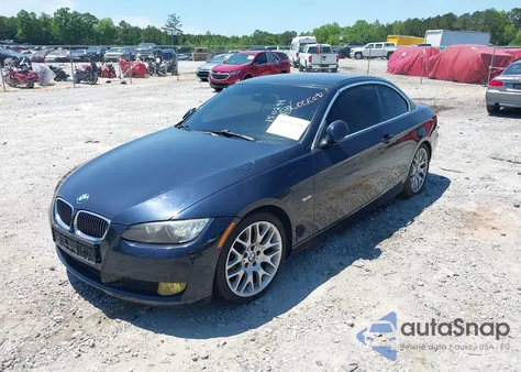 2008 BMW 328I из США, поврежденный, VIN WBAWR335X8P150299